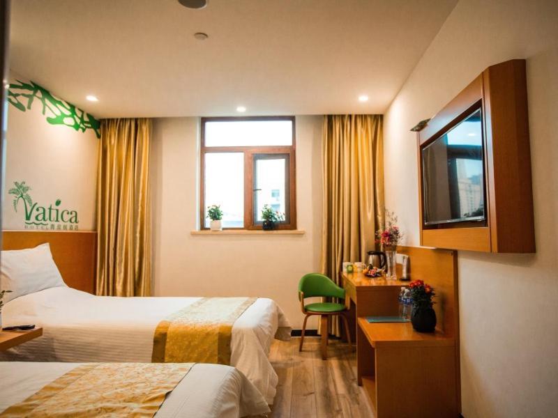 โรงแรมวาติกา ซานตุง จ้าวจวง เถิงโจว เรลเวย์ สเตชั่น Tengzhou ภายนอก รูปภาพ